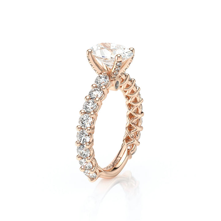 Lumino 801Ovd4 30 14K Rose Gold Oval