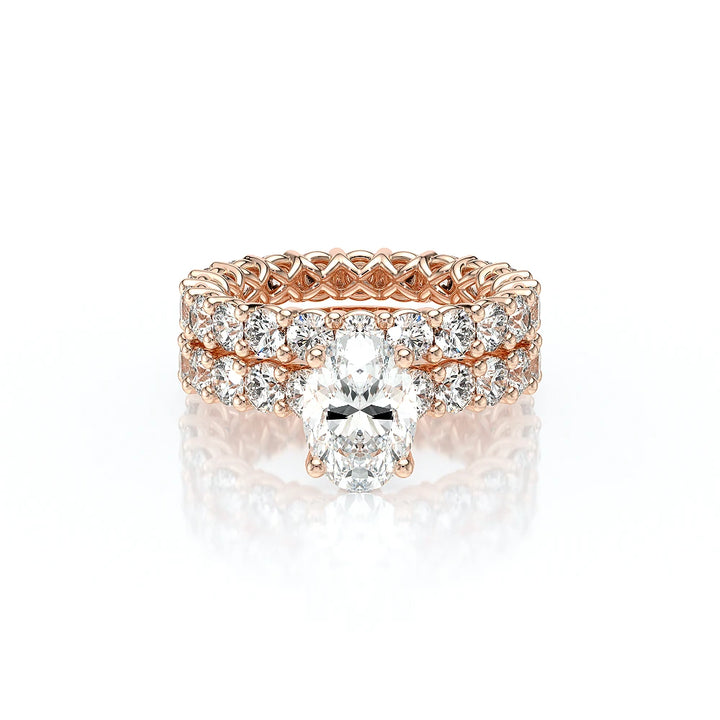 Lumino 801Ovd4 30 14K Rose Gold Oval