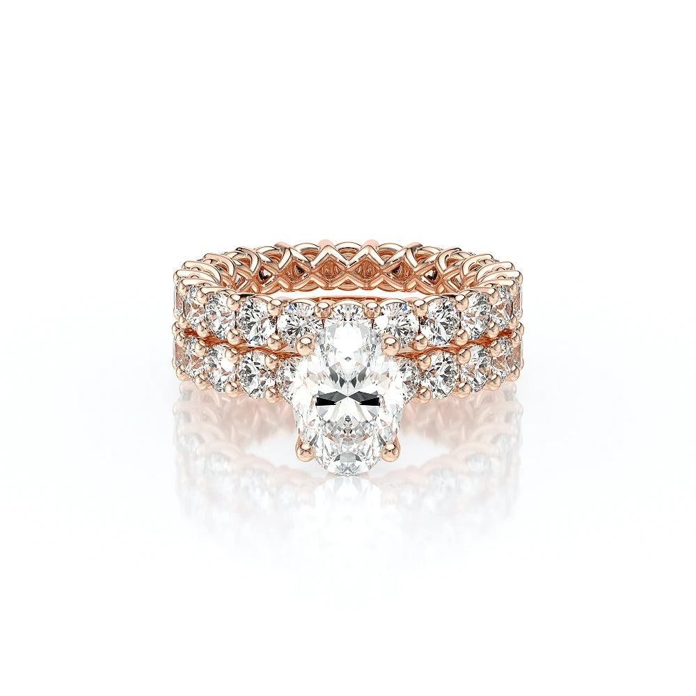 Lumino 801Ovd4 30 18K Rose Gold Oval