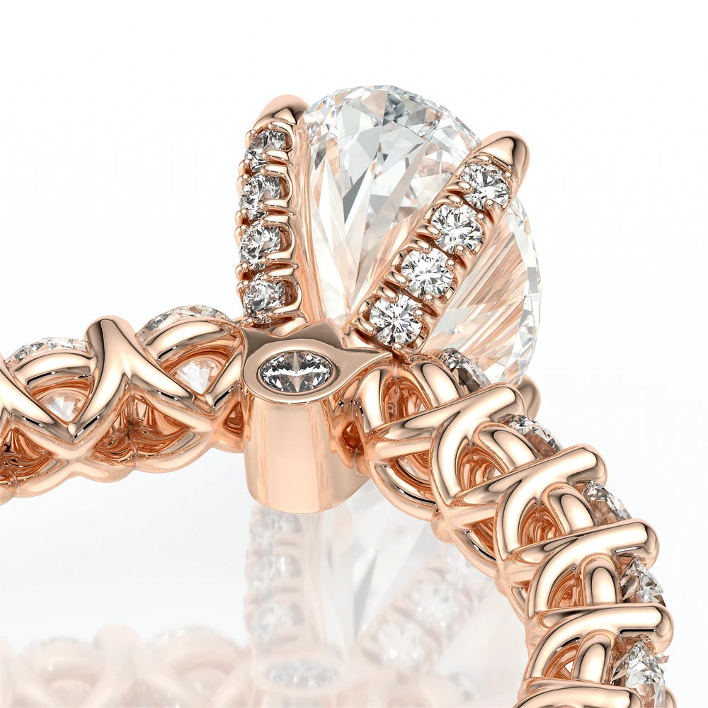 Lumino 801Ovd4 30 14K Rose Gold Oval