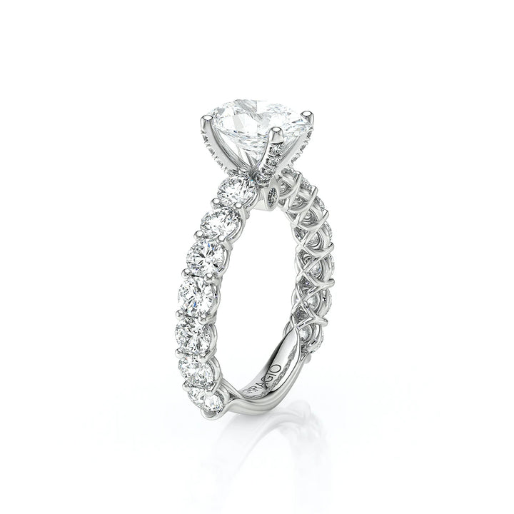 Lumino 801Ovd4 35 14K White Gold Oval