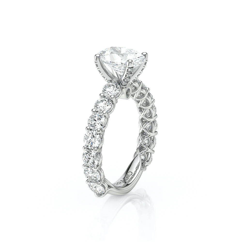 Lumino 801Ovd4 35 14K White Gold Oval