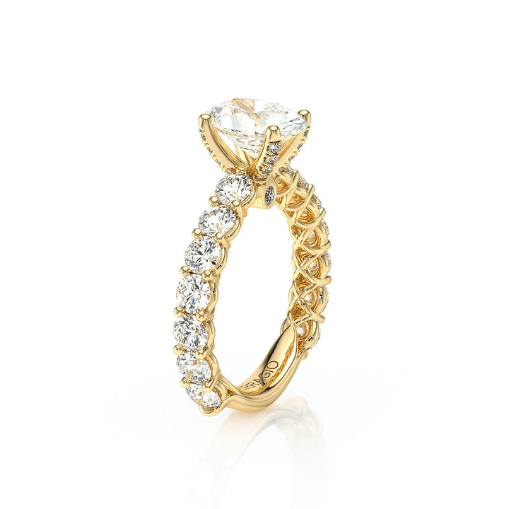 Lumino 801Ovd4 35 14K Yellow Gold Oval