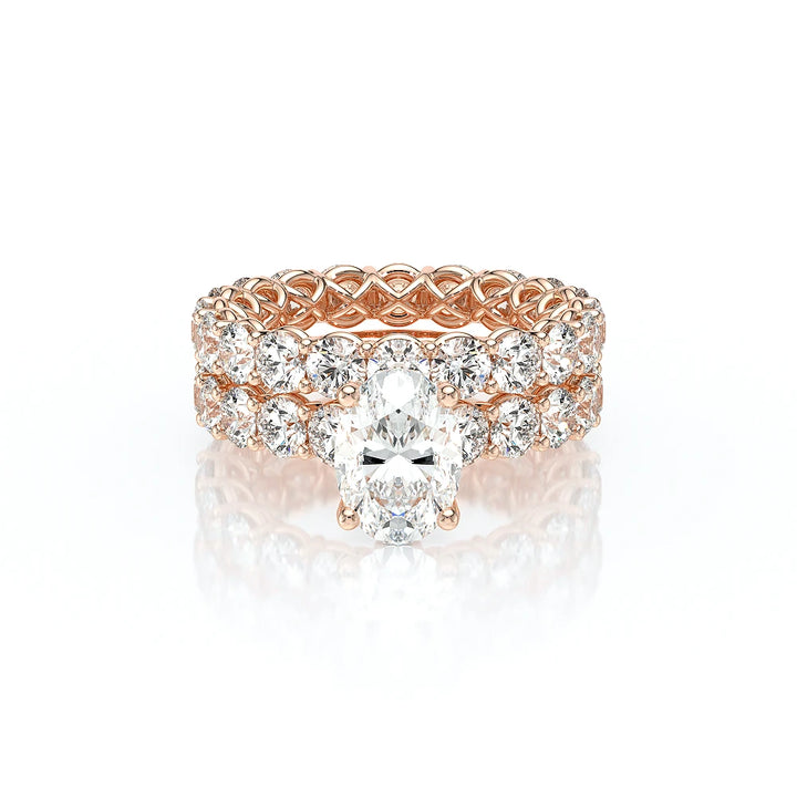 Lumino 801Ovd4 35 14K Rose Gold Oval