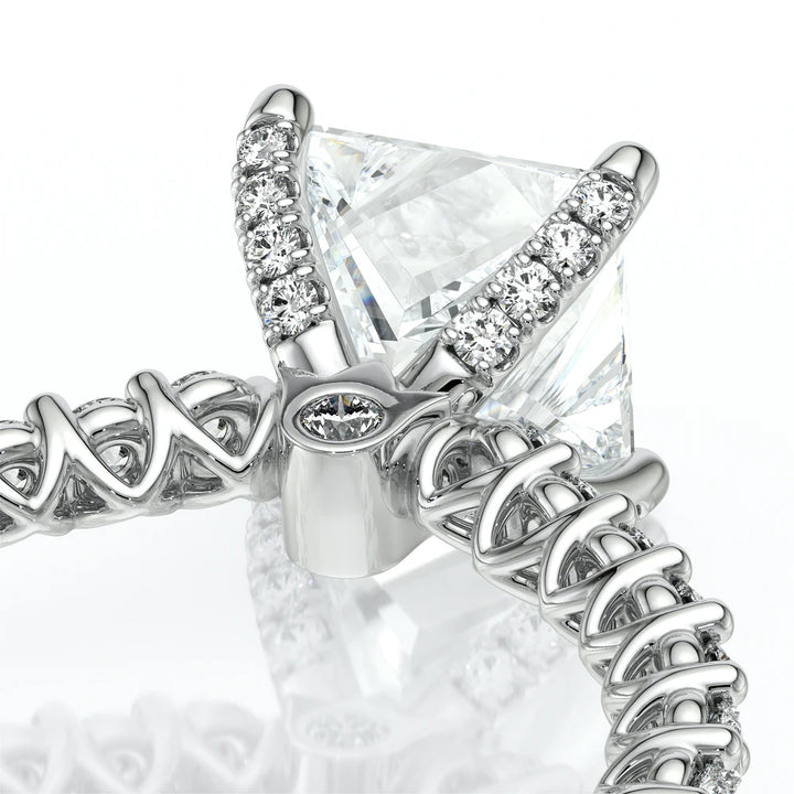 Lumino 801Prd4 20 14K White Gold Princess