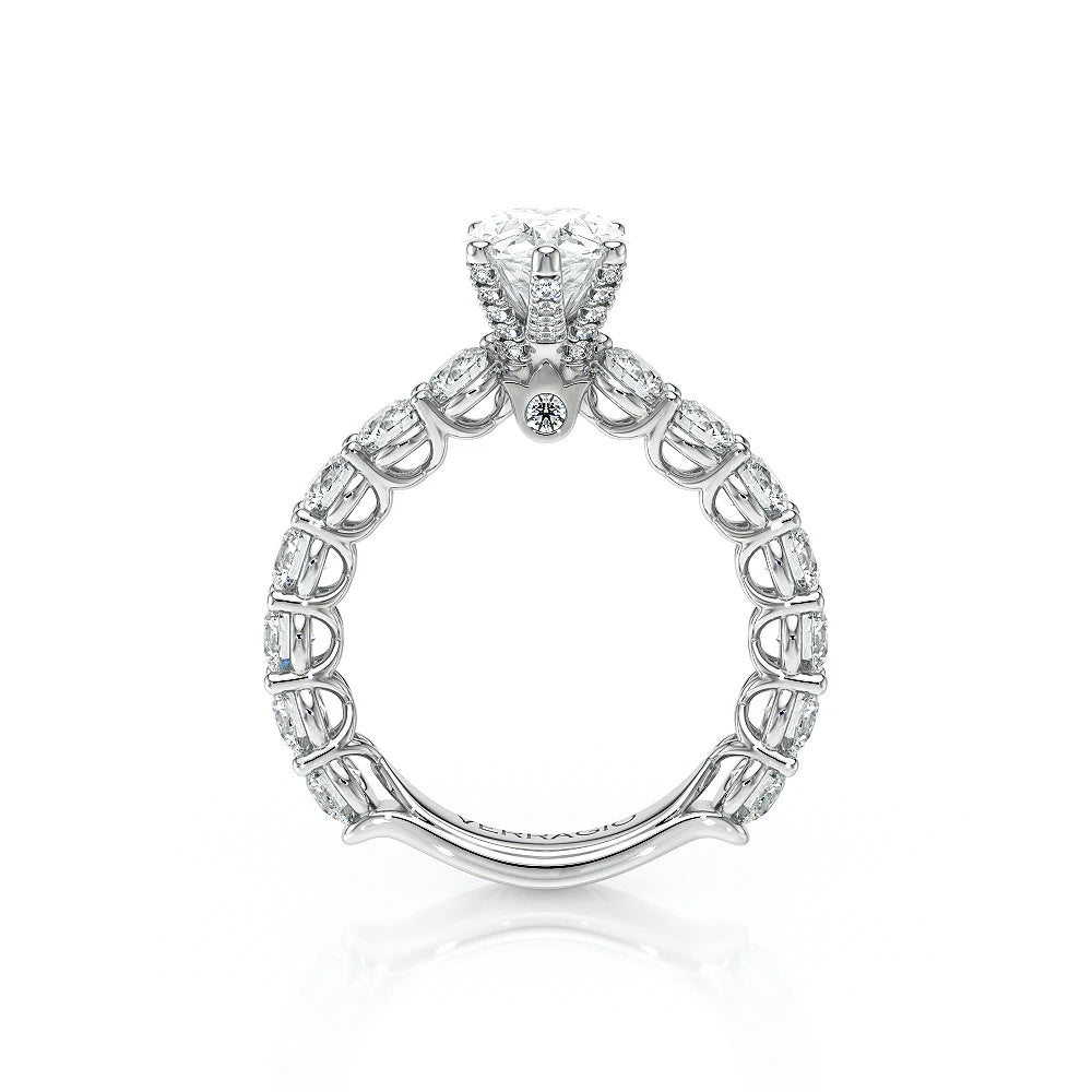 Lumino 801Psd4 35 14K White Gold Pear