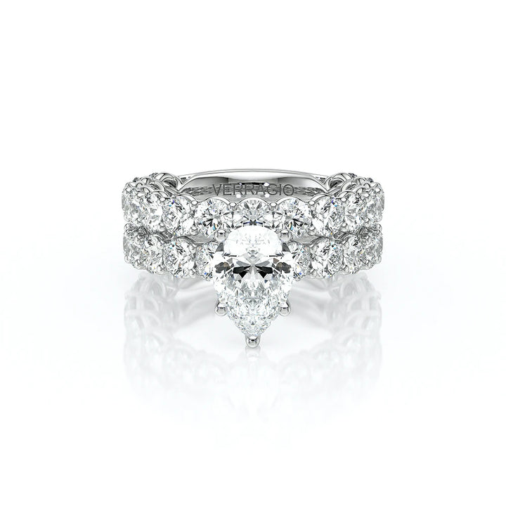 Lumino 801Psd4 35 14K White Gold Pear