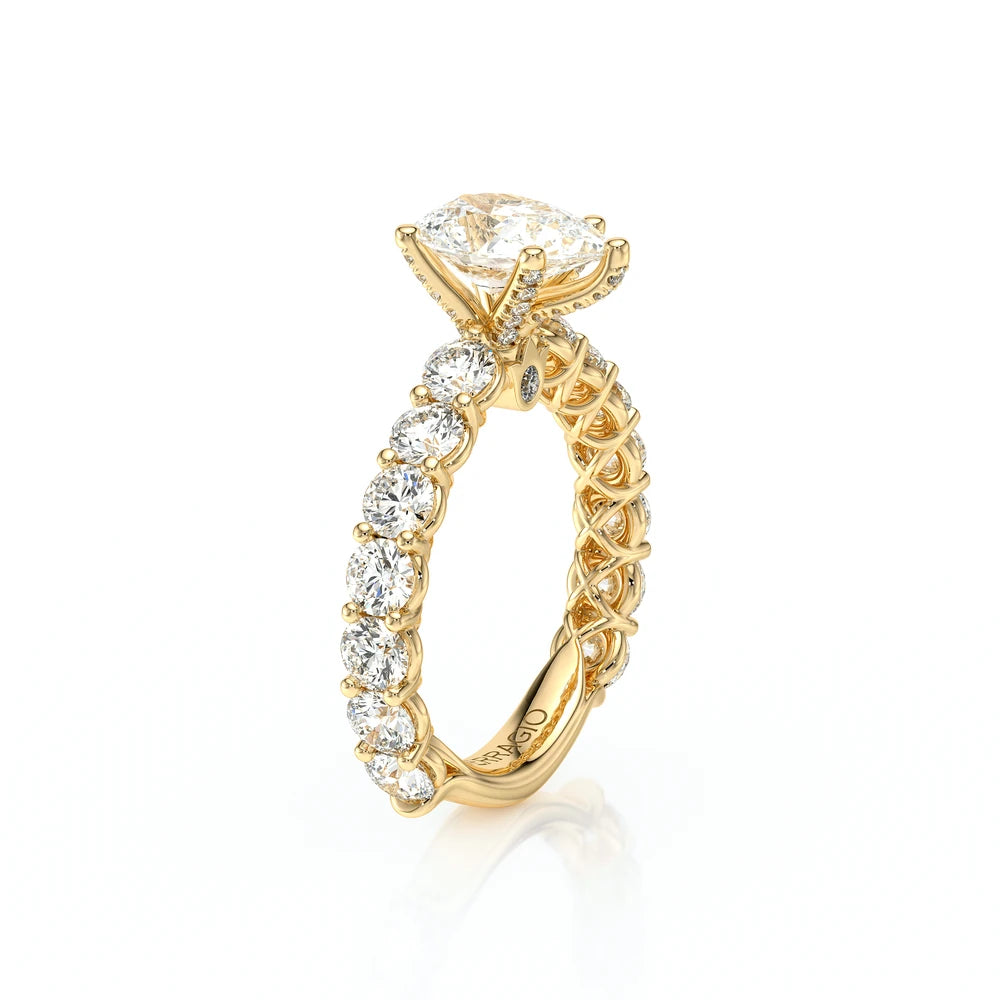Lumino 801Psd4 35 14K Yellow Gold Pear
