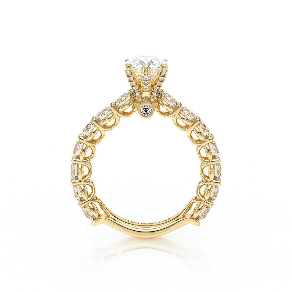 Lumino 801Psd4 35 18K Yellow Gold Pear