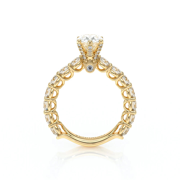 Lumino 801Psd4 35 18K Yellow Gold Pear