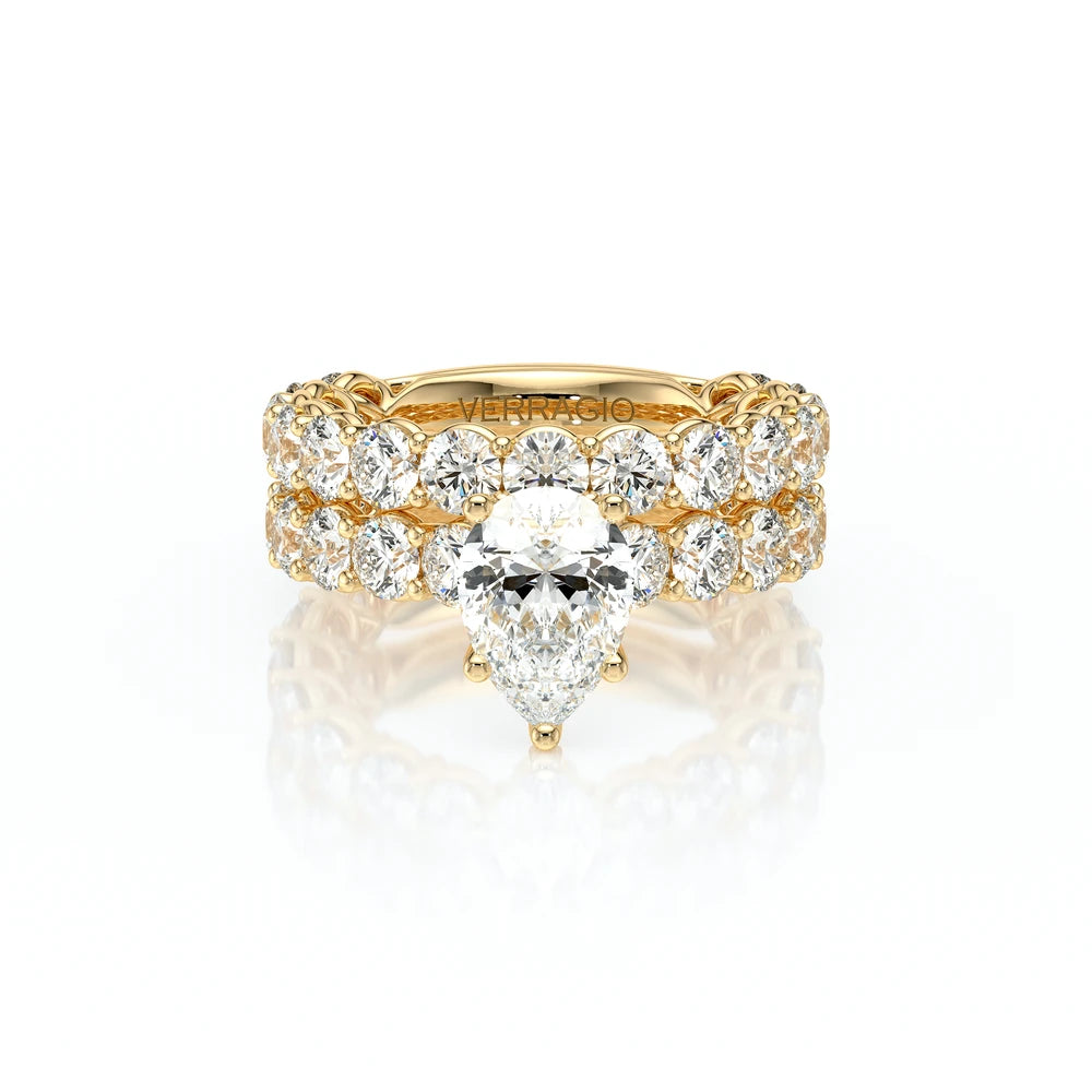 Lumino 801Psd4 35 18K Yellow Gold Pear