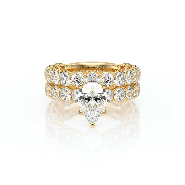 Lumino 801Psd4 35 14K Yellow Gold Pear