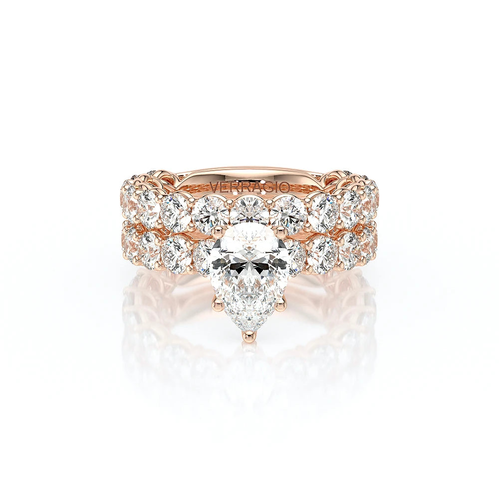 Lumino 801Psd4 35 18K Rose Gold Pear
