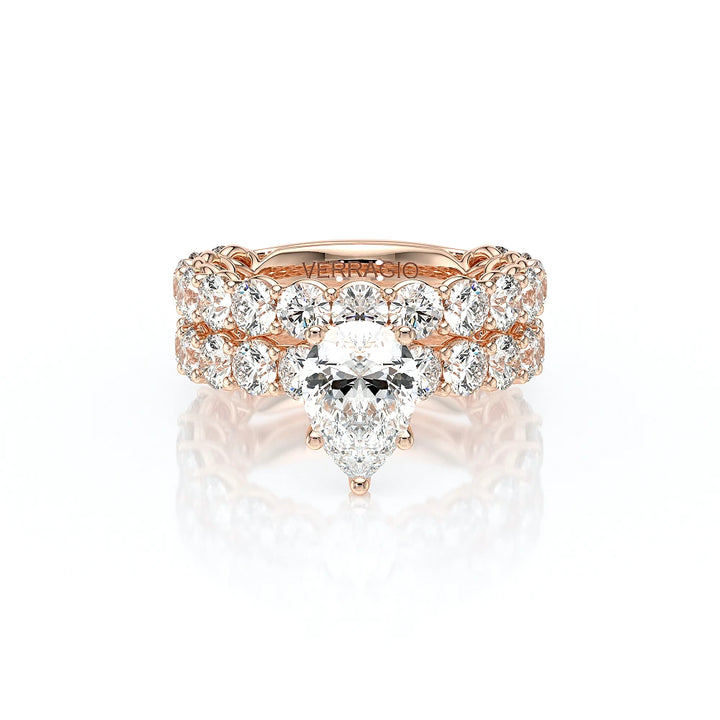 Lumino 801Psd4 35 18K Rose Gold Pear