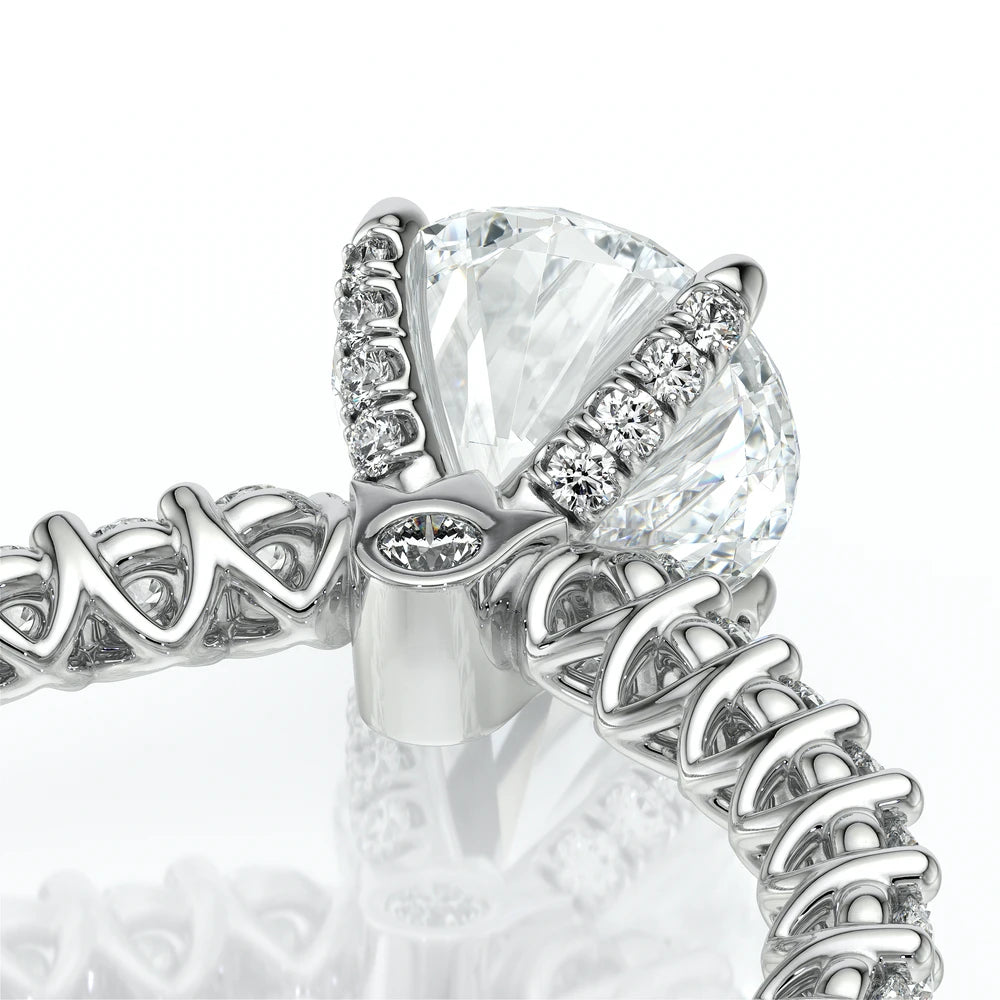 Lumino 801Rd4 20 14K White Gold Round
