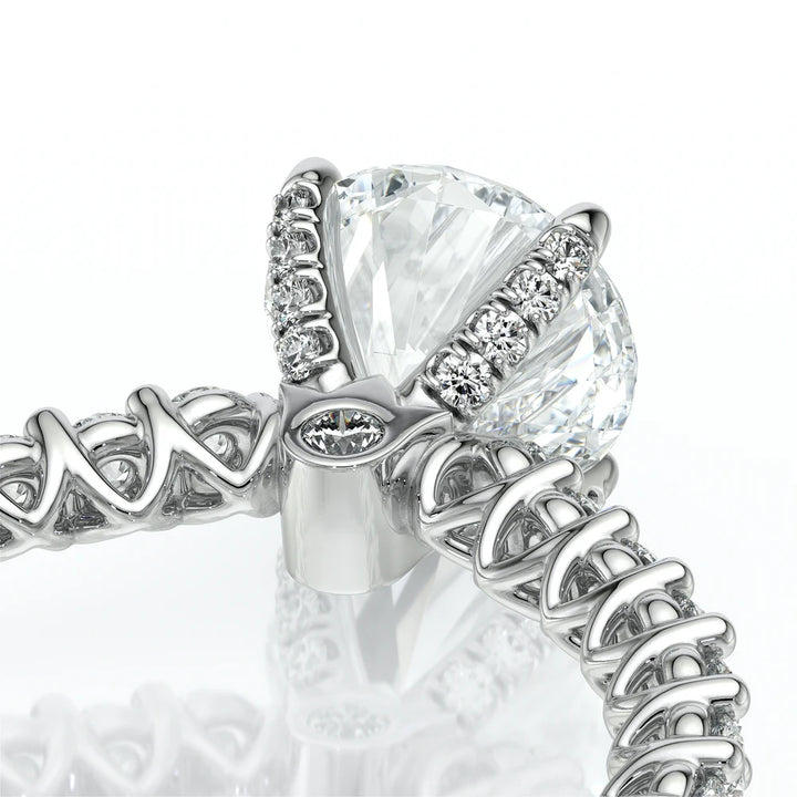 Lumino 801Rd4 20 14K White Gold Round