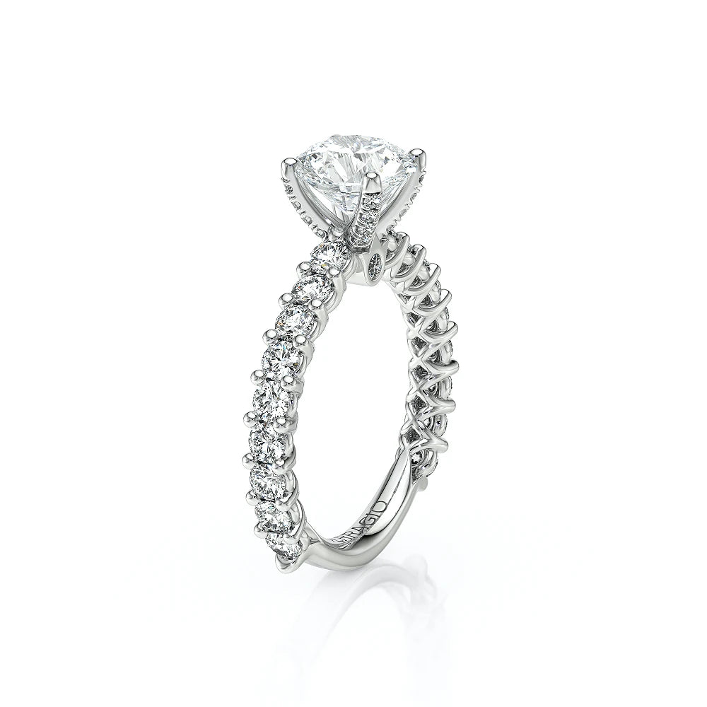 Lumino 801Rd4 25 14K White Gold Round