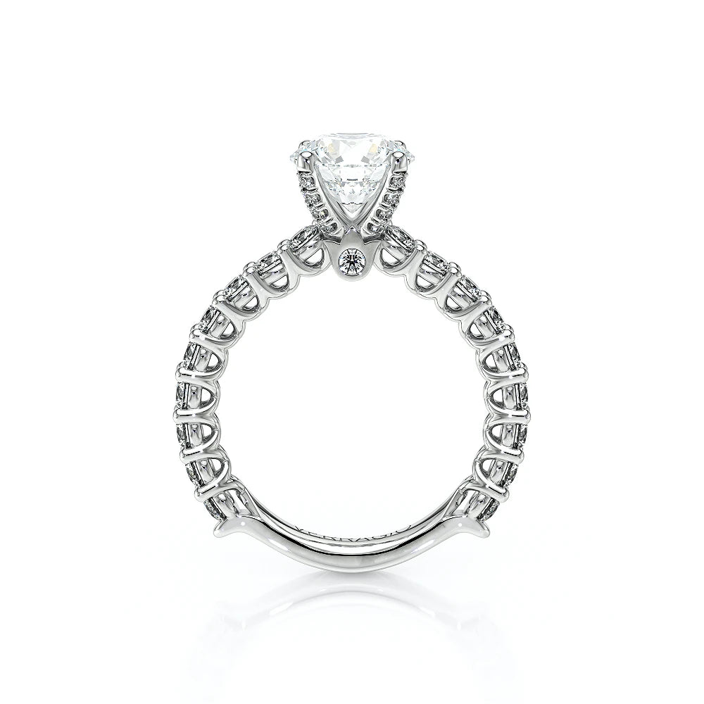 Lumino 801Rd4 25 14K White Gold Round