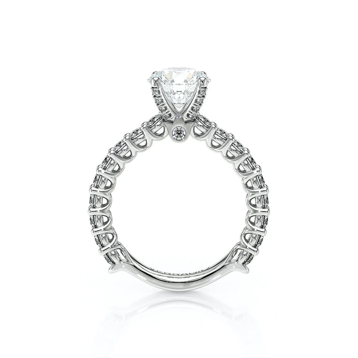 Lumino 801Rd4 25 14K White Gold Round