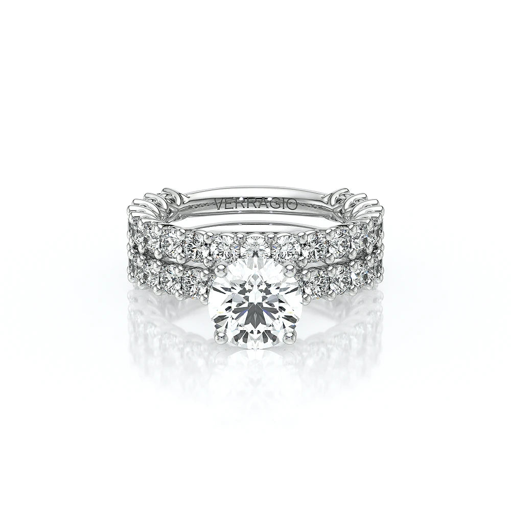 Lumino 801Rd4 25 14K White Gold Round