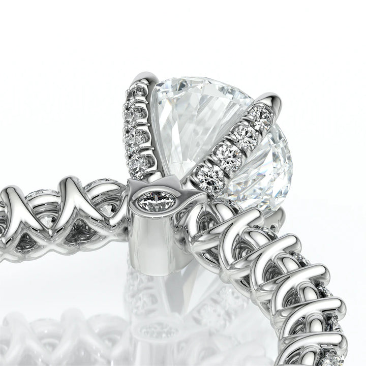 Lumino 801Rd4 25 14K White Gold Round