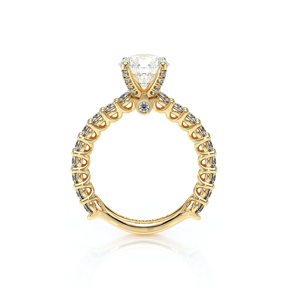 Lumino 801Rd4 25 18K Yellow Gold Round