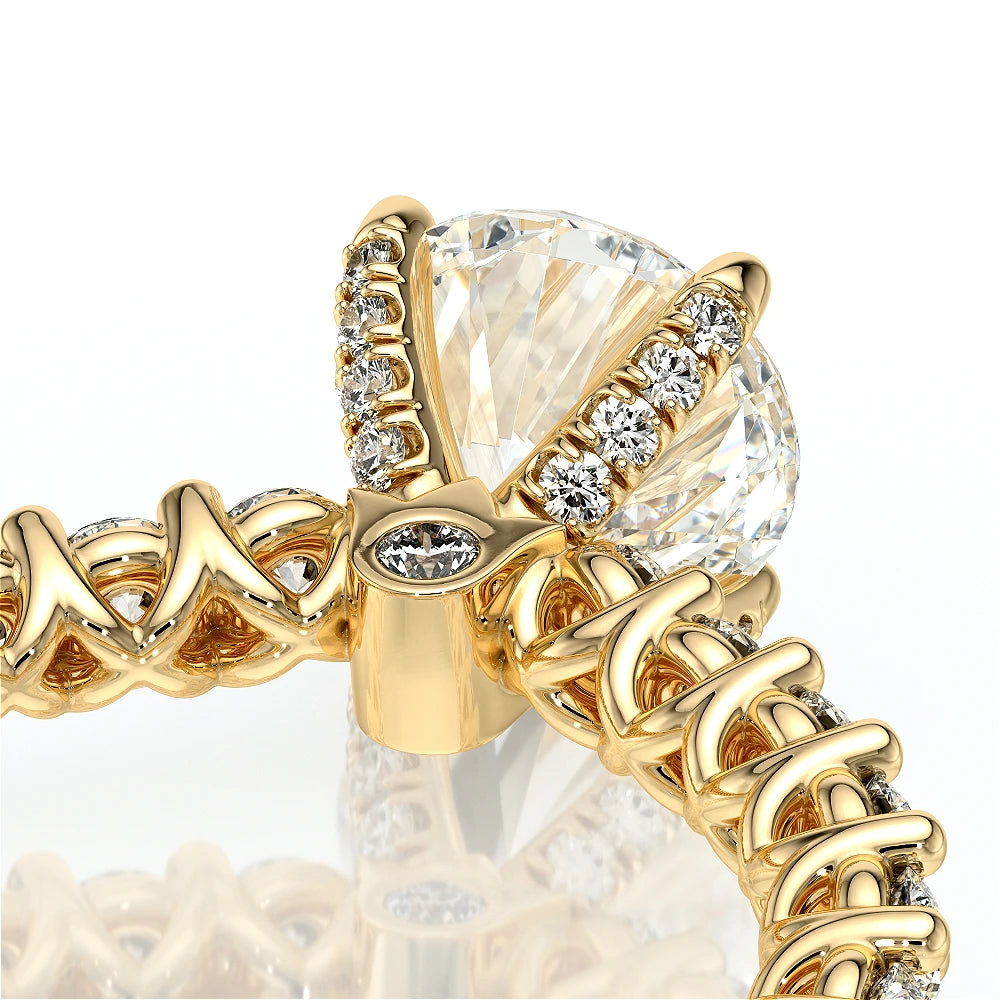 Lumino 801Rd4 25 14K Yellow Gold Round