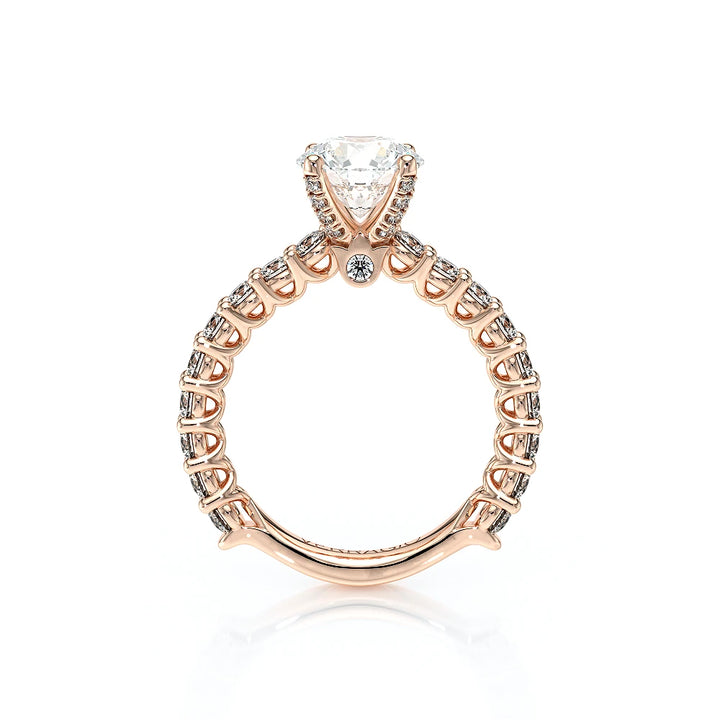 Lumino 801Rd4 25 14K Rose Gold Round