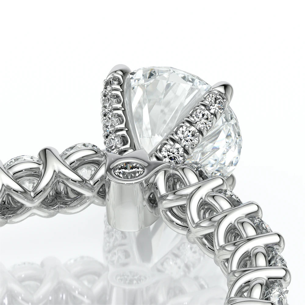 Lumino 801Rd4 30 14K White Gold Round