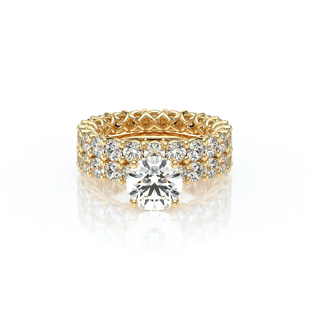 Lumino 801Rd4 30 14K Yellow Gold Round