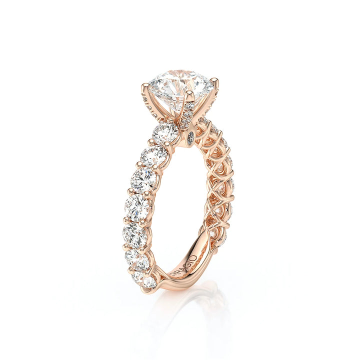 Lumino 801Rd4 35 14K Rose Gold Round