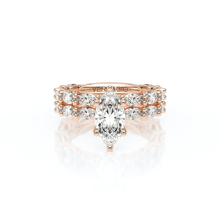 Lumino 803Mqd6 5X25 Ew 18K Rose Gold Marquise