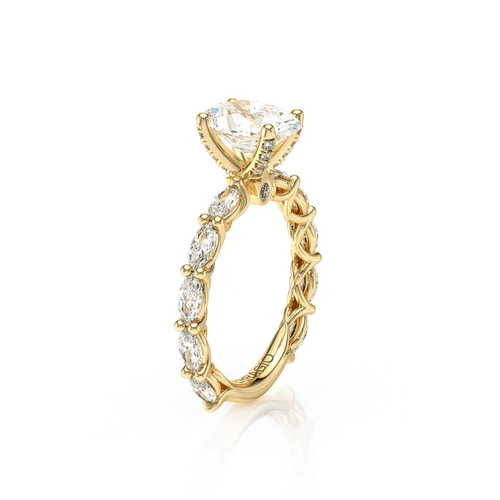 Lumino 803Ovd4 5X25 Ew 18K Yellow Gold Oval