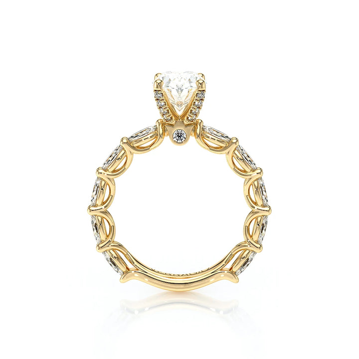 Lumino 803Ovd4 5X25 Ew 18K Yellow Gold Oval