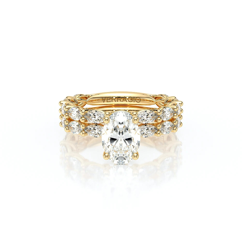 Lumino 803Ovd4 5X25 Ew 14K Yellow Gold Oval