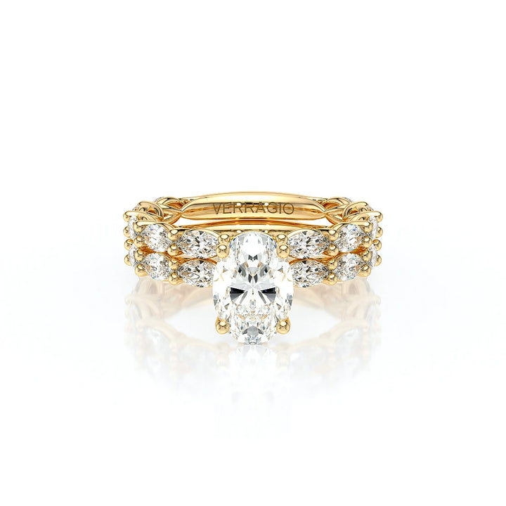 Lumino 803Ovd4 5X25 Ew 14K Yellow Gold Oval