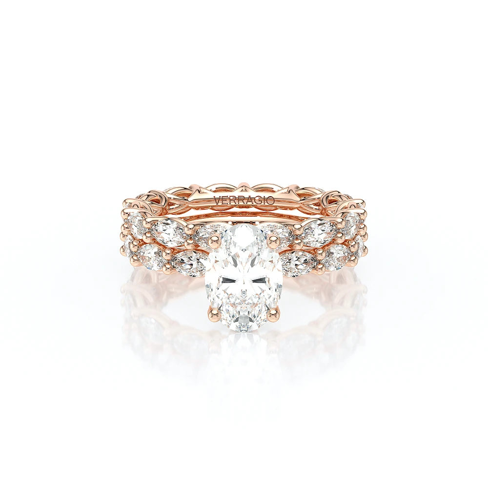 Lumino 803Ovd4 5X25 Ew 14K Rose Gold Oval