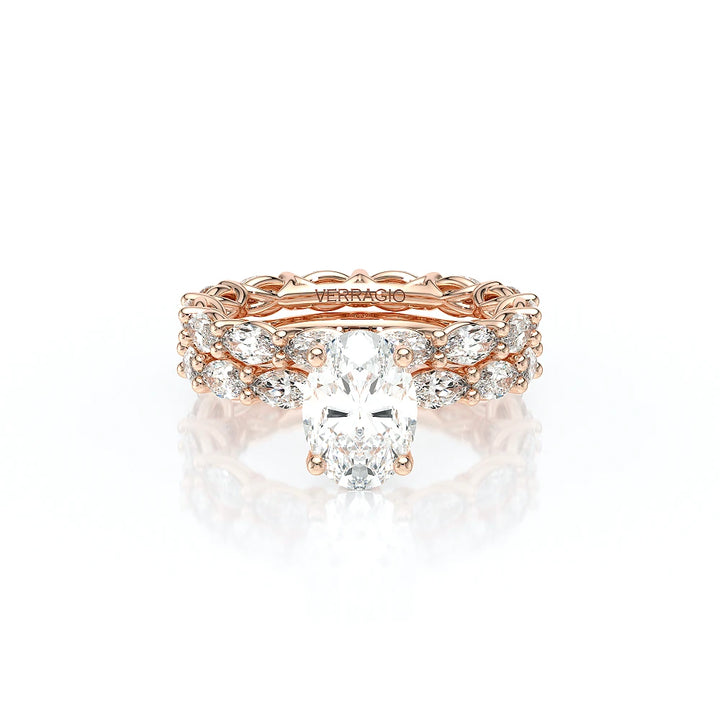 Lumino 803Ovd4 5X25 Ew 14K Rose Gold Oval