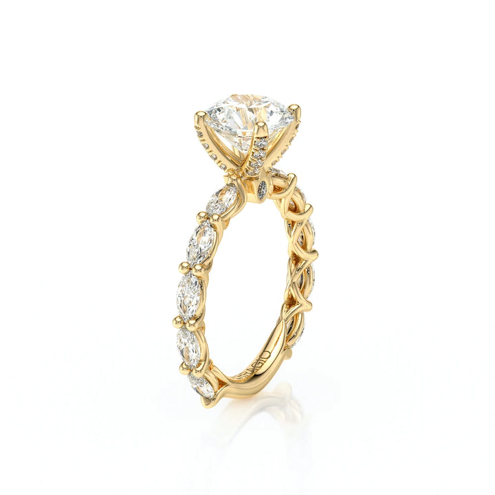Lumino 803Rd4 5X25 Ew 18K Yellow Gold Round