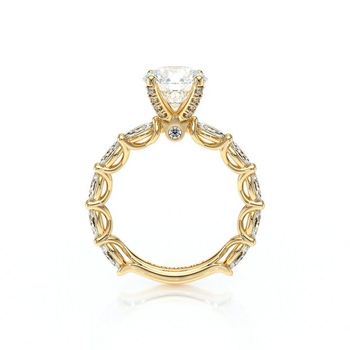 Lumino 803Rd4 5X25 Ew 18K Yellow Gold Round