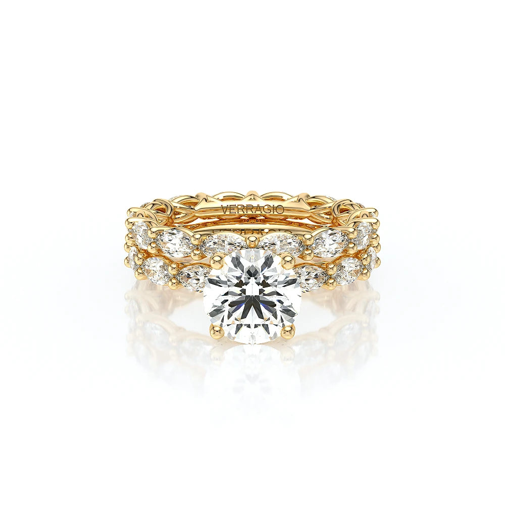 Lumino 803Rd4 5X25 Ew 14K Yellow Gold Round