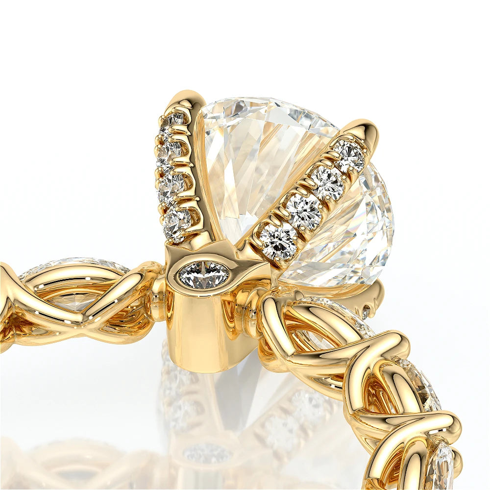 Lumino 803Rd4 5X25 Ew 18K Yellow Gold Round