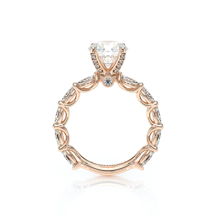 Lumino 803Rd4 5X25 Ew 14K Rose Gold Round