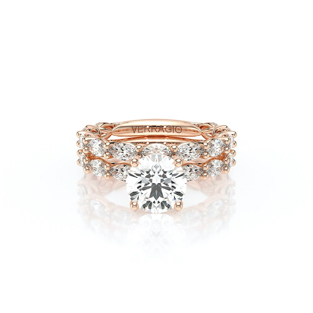Lumino 803Rd4 5X25 Ew 14K Rose Gold Round