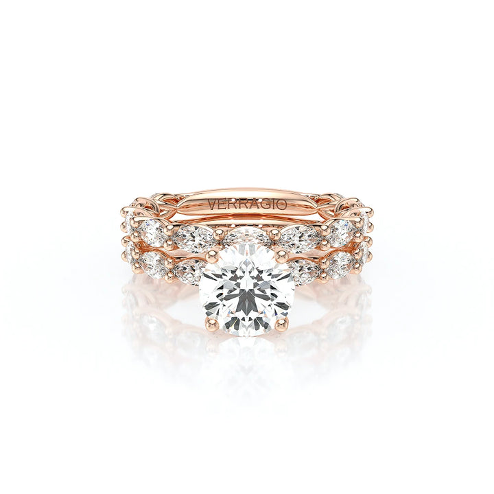 Lumino 803Rd4 5X25 Ew 14K Rose Gold Round