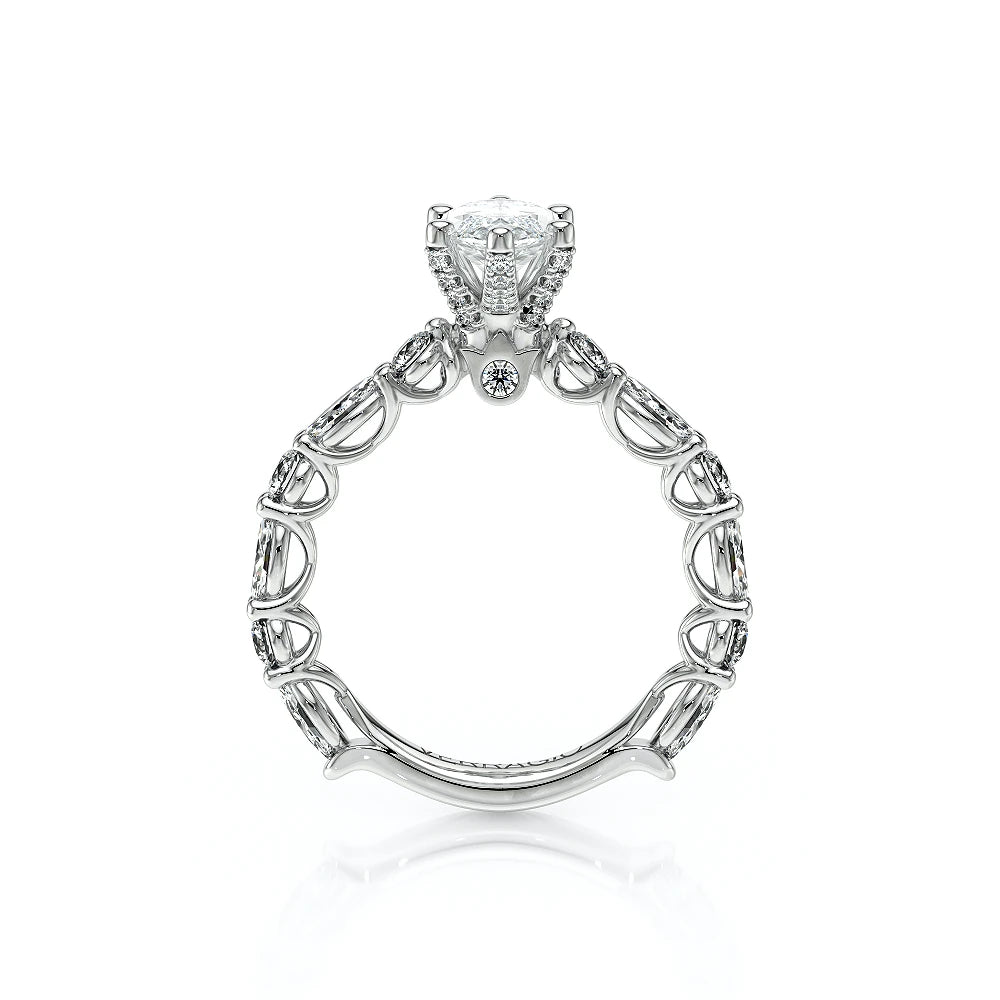 Lumino 806Mqd6 5X25 14K White Gold Marquise
