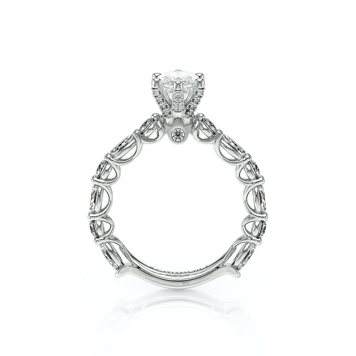 Lumino 806Mqd6 5X25 14K White Gold Marquise