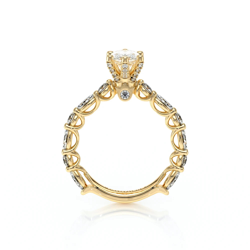 Lumino 806Mqd6 5X25 14K Yellow Gold Marquise