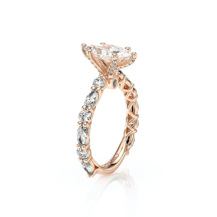 Lumino 806Mqd6 5X25 14K Rose Gold Marquise