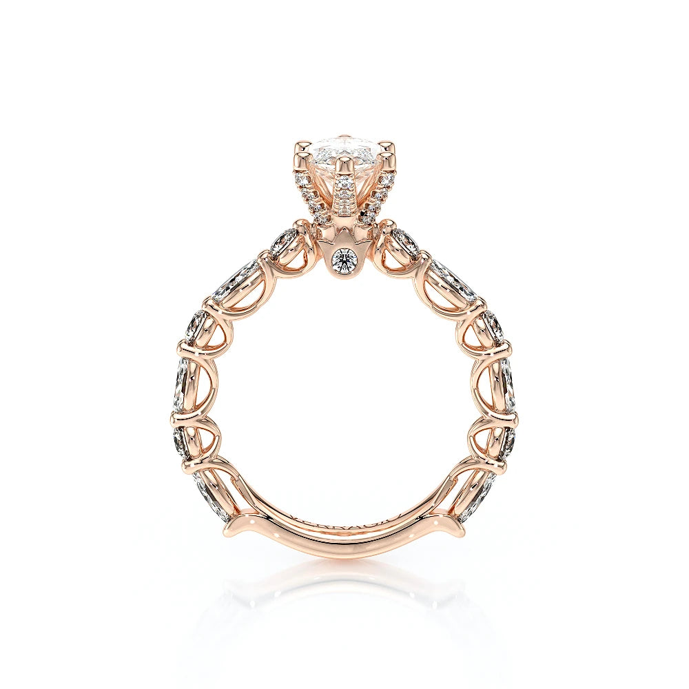 Lumino 806Mqd6 5X25 14K Rose Gold Marquise